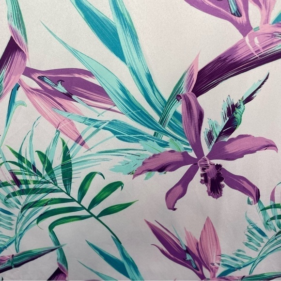 Casa Zeta Jones Lavender Floral Print Caftan - Picture 6 of 8